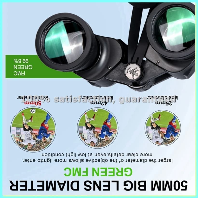 Binocolo 20x50 per Adulti, Binocolo Professionale ad Alta Potenza con Lenti per Birdwatching e Campeggio all'Aperto - ANKL