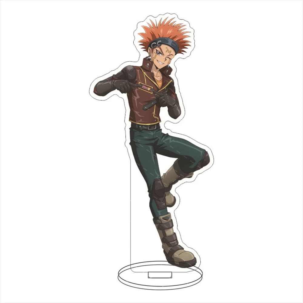 Anime Yu-Gi-Oh! VRAINS Figura Bambola Gioco Yusaku Fujiki Ryoken Kogami Acrilico Figura Stand Modello Cosplay amico Giocattolo Regalo