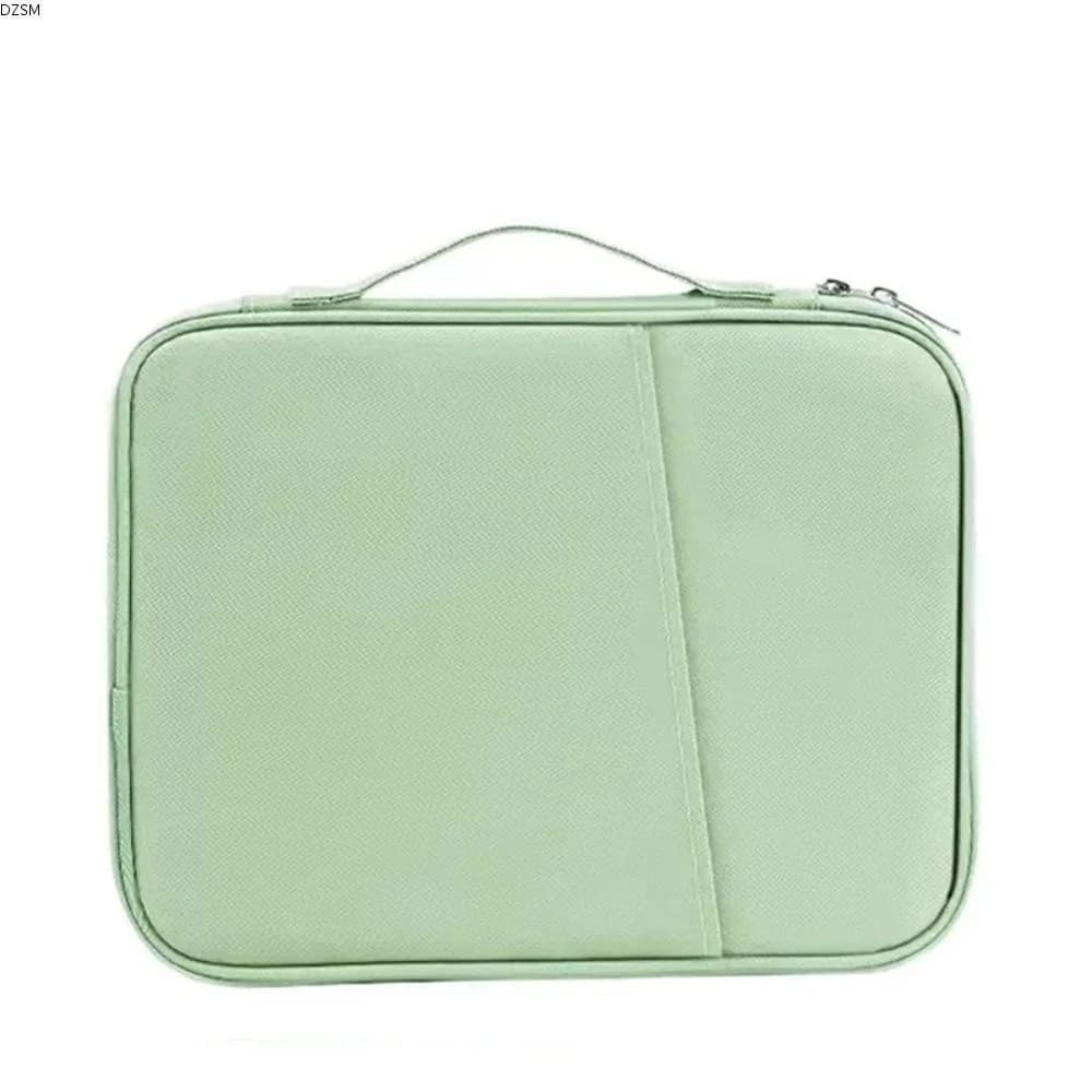 Custodia a sacchetto con maniglia, borsa per laptop impermeabile con doppia cerniera, custodia protettiva leggera per computer portatile da 11 pollici