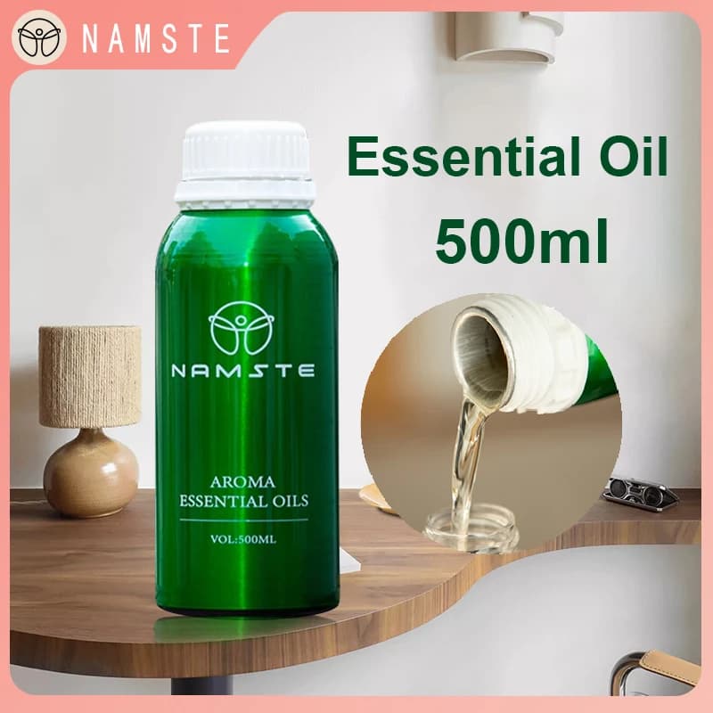 NAMSTE 500ML Olio Essenziale Profumato Diffusore Elettrico Fragranza Per La Casa Aroma Diffusore di Aroma Oli Aromatici Deodorante per ambienti