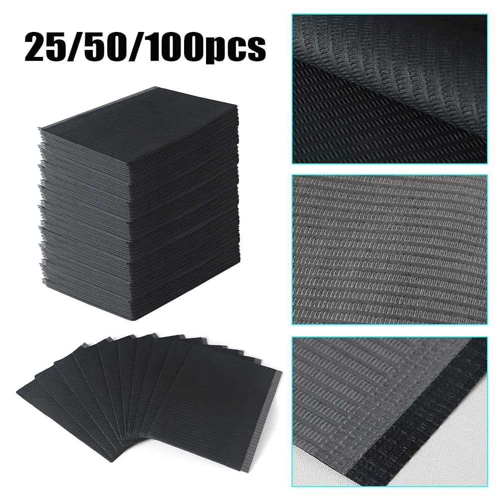25/50/100pcs Disposable Tattoo Clean Pad Mat Waterproof Paper Tablecloths Double Layer Sheets Tattoo Accessories Napkin Cover