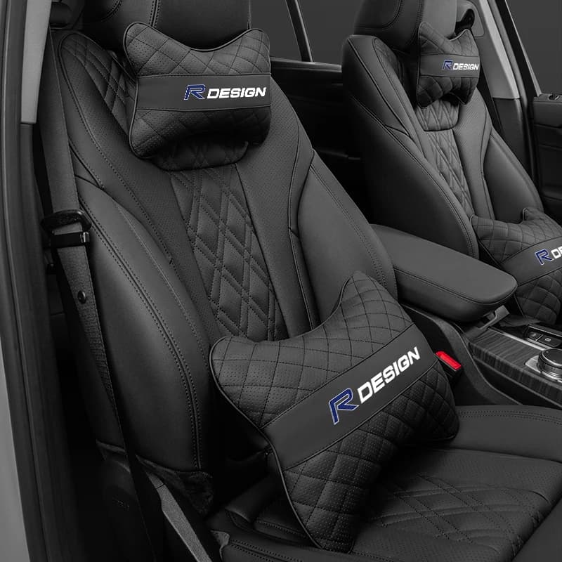 Seggiolino auto Cuscino di supporto per la testa Cuscino lombare Accessori interni per Volvo Rdesign Polestar AWD V60 S60 XC60 S40 XC40 XC90 V50