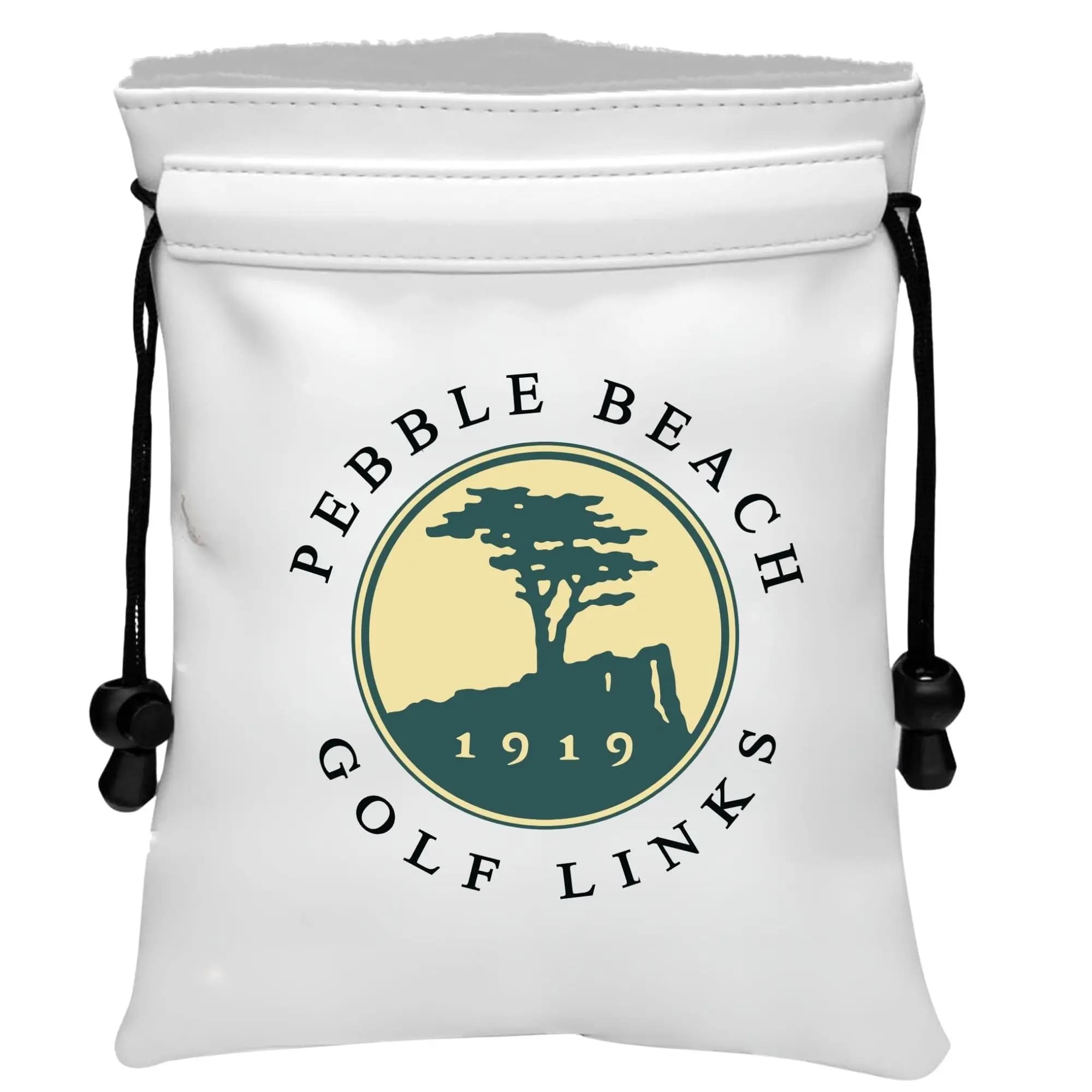 Borsa portaoggetti Crown Golf, divertente custodia per oggetti di valore da golf, custodia porta tee da golf in pelle PU con chiusura a coulisse per la festa del papà