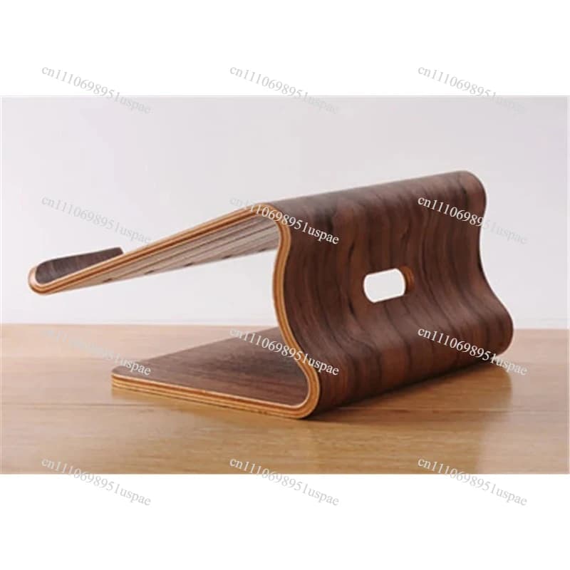 008 wooden laptop cooling stand high quality wooden stand for Apple Macbook for HP and other laptop article design stand