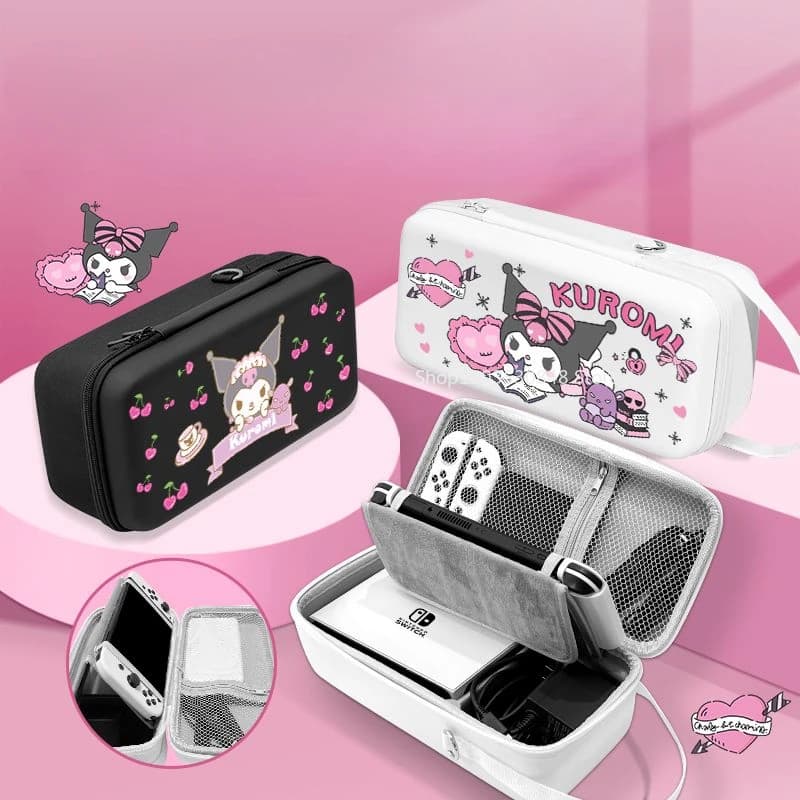 Borsa portaoggetti per console di gioco Switch2 - Custodia protettiva NS/OLED - Set completo di accessori - Supporto integrato