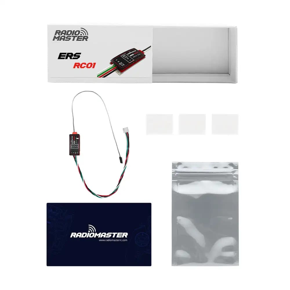 Sensore CDI Radiomaster ERS-RC01 RPM-CDI per Tachimetro Motore a Gas, Compatibile con Ricevitori ELRS PWM ER6 / ER8 / ER8G / ER8GV