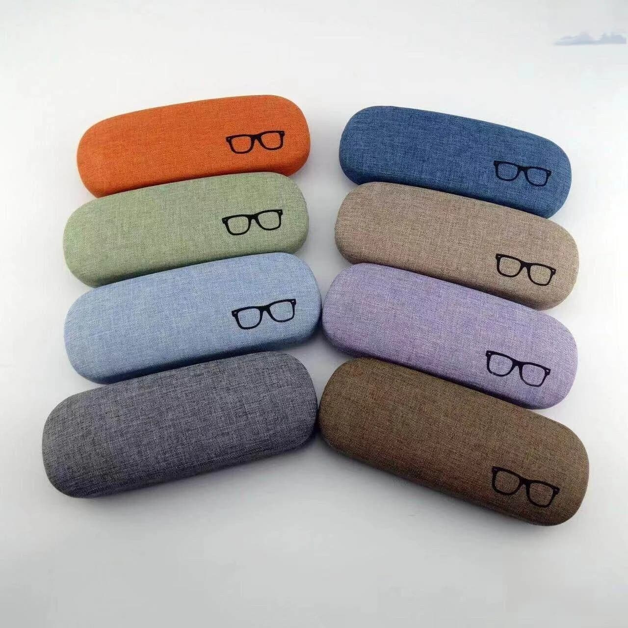 High-End Square Eyeglass Case Multi-Color Sun Glasses Case Myopia Glasses Case Presbyopia Glasses Case Gift Box Set with Lens...
