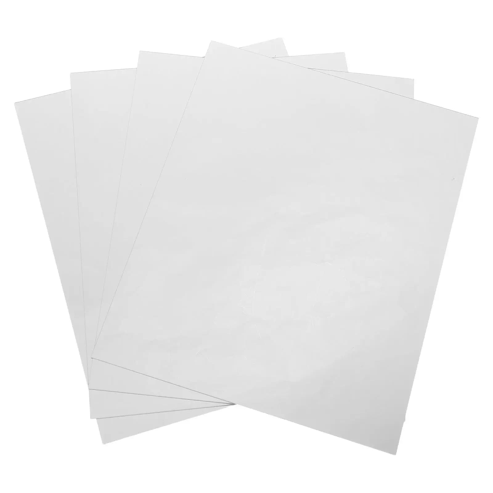 4 Pezzi 9.8x7.9 Pollici Fogli Acrilici Autoadesivi a Specchio, Adesivi Murali Infrangibili Non in Vetro per Bagno Ufficio Fai da Te