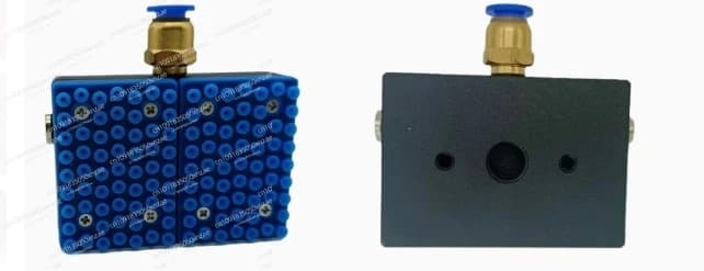 Ventosa a vuoto integrata per PCB, ugello di aspirazione speciale per provetta per circuito stampato, ventosa per valvola di ritegno per movimentazione automatica