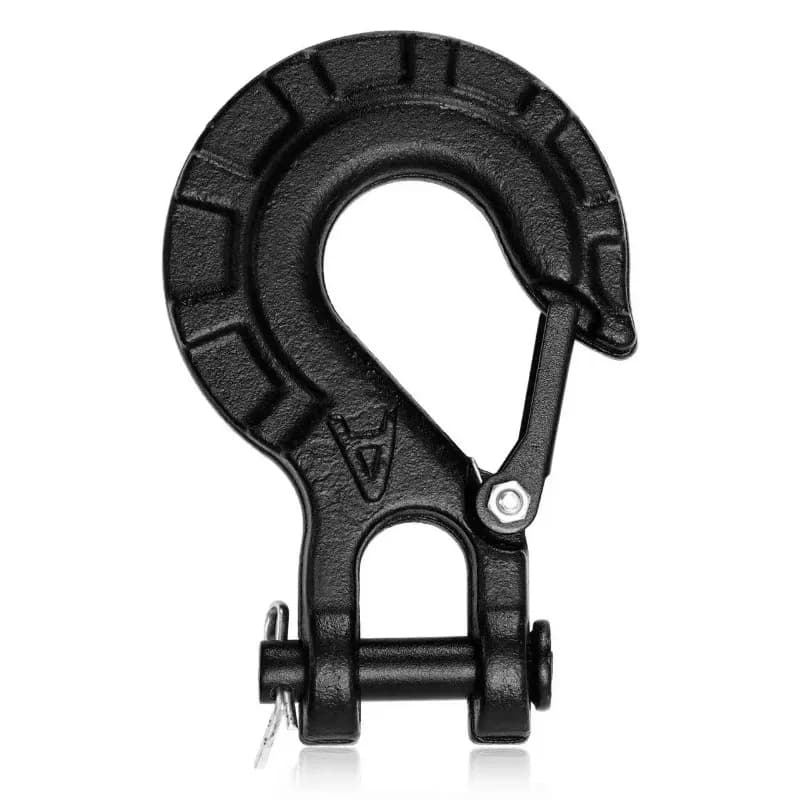 Gancio forgiato da 11 tonnellate per verricello da 4500 libbre-8000 libbre Corda da traino ATV UTV rimorchio da traino Parte della barca Accessori per gancio di traino per rimorchio marino