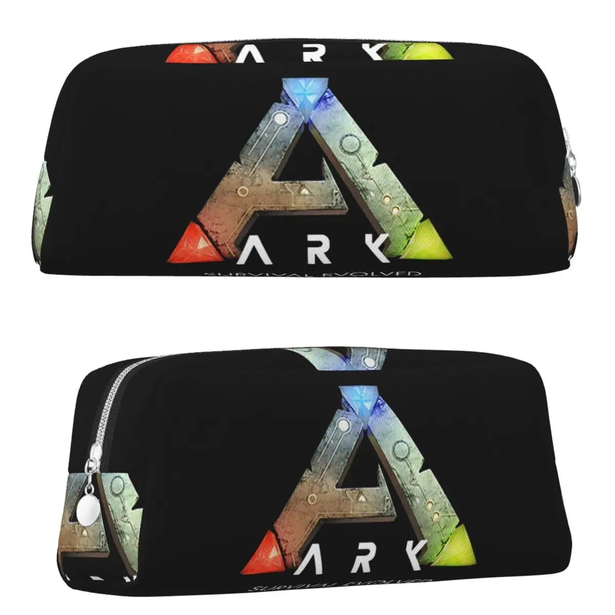 Ark Survival Evolved Black Pencil Cases for Students Gifts Pen Box Pencil Bag Pencil Pouch Storage Stationery Supplies