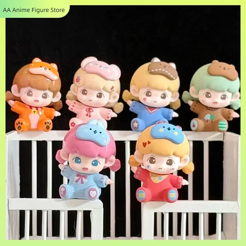 Yoyoo Home Desktop Original New Sleep Mini Bead Blind Bag Statuetta da Collezione Carina Giocattolo di Tendenza Ornamento per Auto Decorazione per Fan