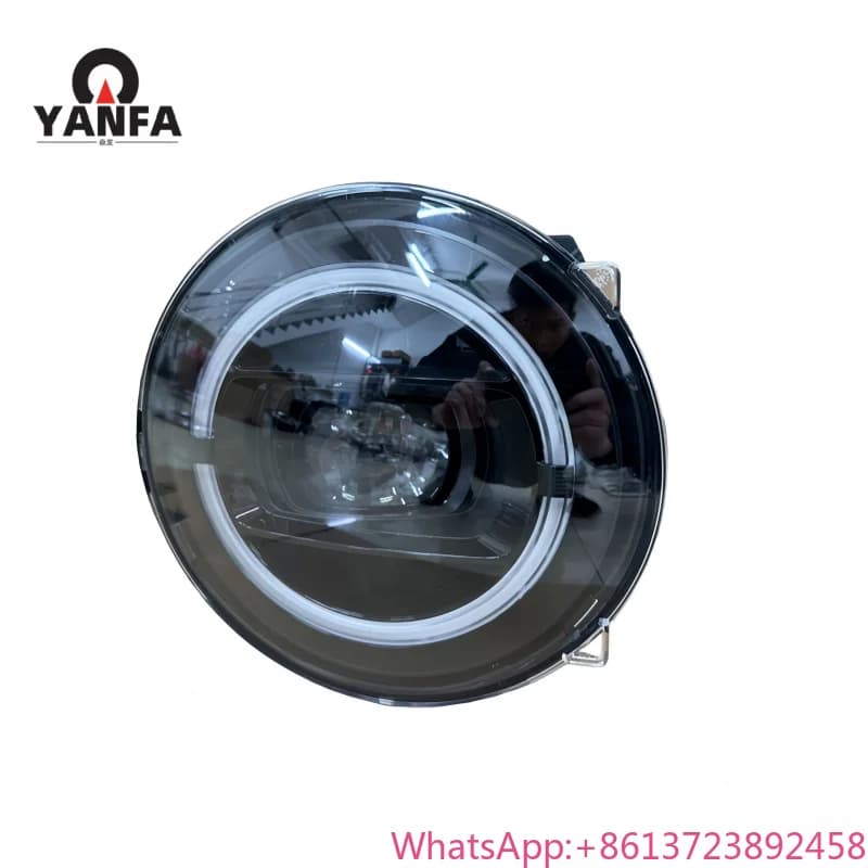 For For Mercedes-benz AMG G63 Original Headlight Lens 2019-2024 High G550 G500 G400d LED Headlamp G Class W464 463 Geometric Lig