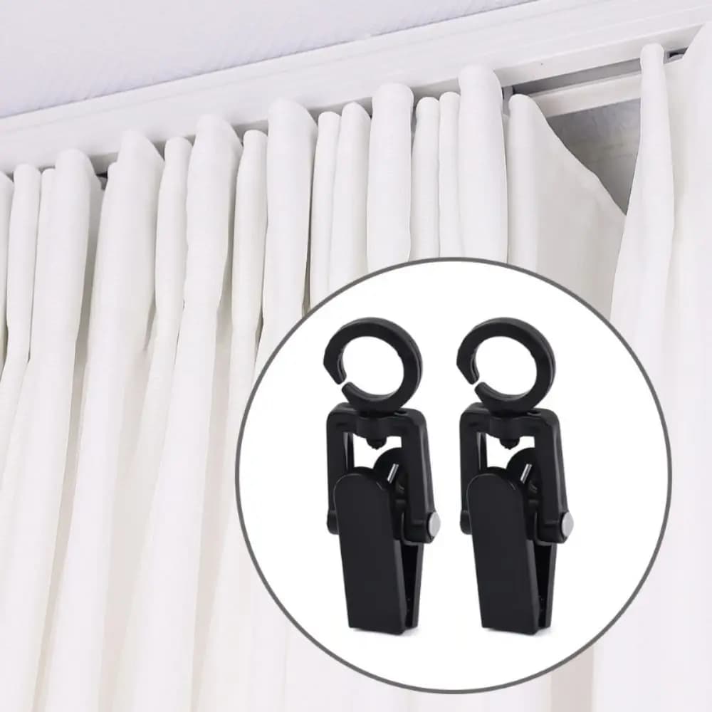 5 pezzi nuovi con gancio per tenda da finestra clip per gancio robusti accessori per finestre clip per cappello clip per appendere multifunzionale
