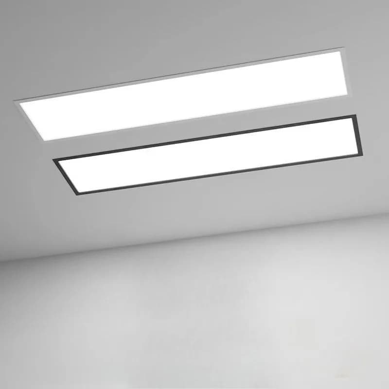 Plafoniera a schermo piatto a LED da incasso sottile Design ultra sottile per l'arredamento della stanza di montaggio su cartongesso per spazio commerciale per ufficio