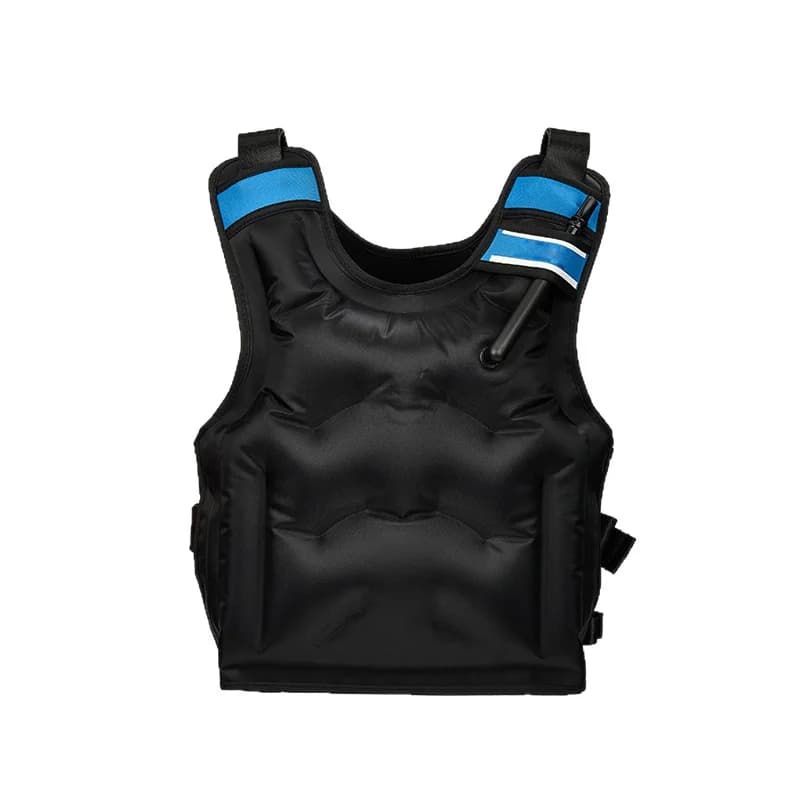 Adult inflatable snorkeling vest diving swimming buoyancy vest portable inflatable rescue with breathing tube