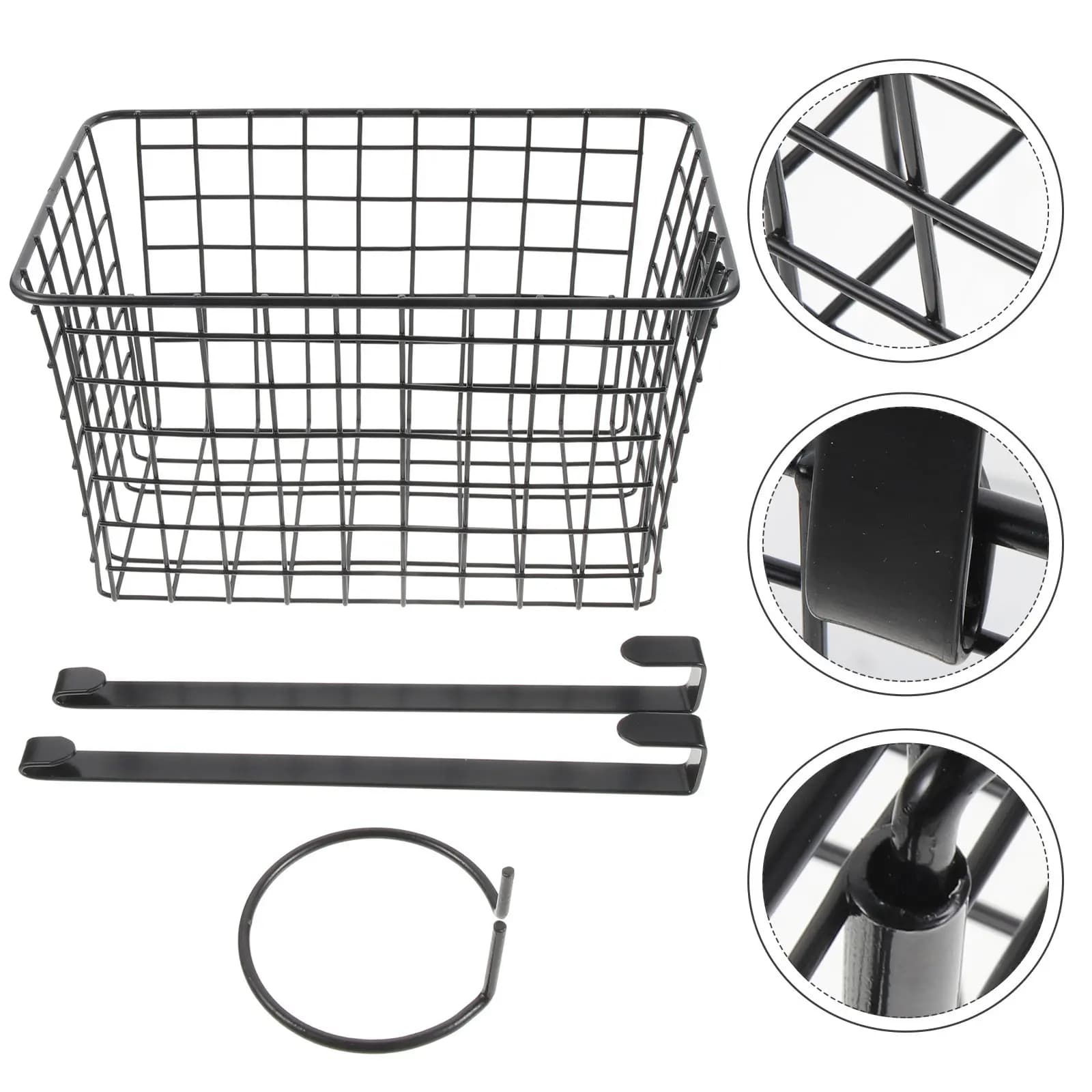 Premium Hair Dryer Holder Rack with 2 Hooks for Hair Dryer Scissors Comb Storage Organizer Space Saving Bathroom Kitchen Hotel