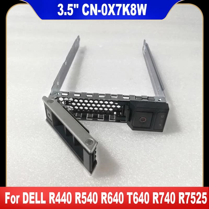 0X7K8W 3.5 Per DELL R640 R750 R740 R7525 Caddy per disco rigido X7K8W CN-0X7K8W