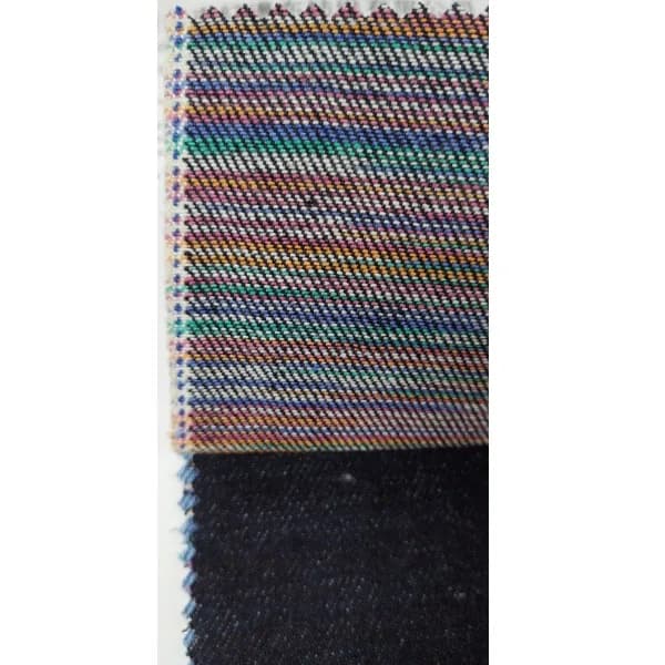 14 Oz Rainbow Selvedge Jeans Fabric Suppliers By The Yard Wholesale Premium Selvage Denim Textile Manufacturers W2300296