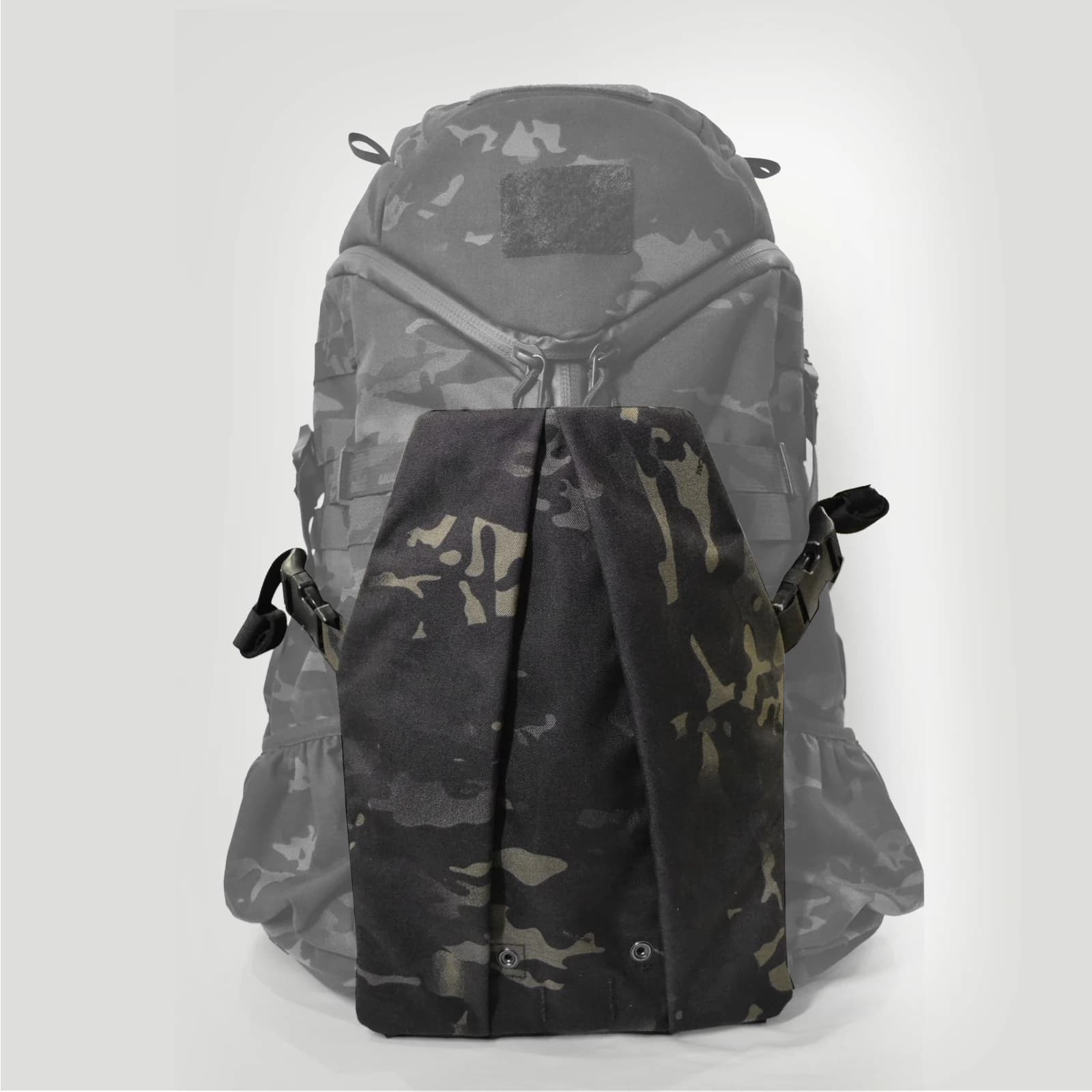 Tactical Backpack Expansion Panel – Detachable Kangaroo Helmet Pocket for Farm, Outdoor & Military Special Use