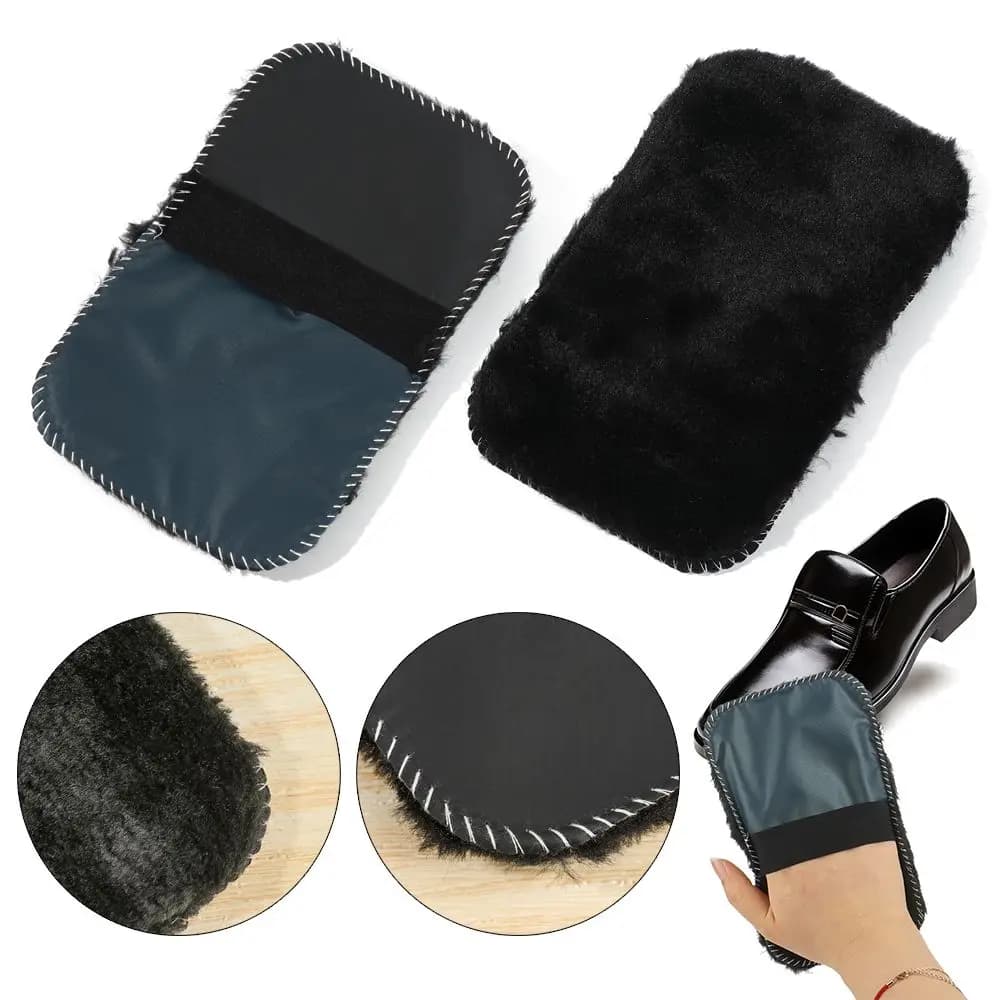 Strumento di pulizia della peluche spazzole morbide per borse guanti pulisci le scarpe spazzola per la cura delle scarpe