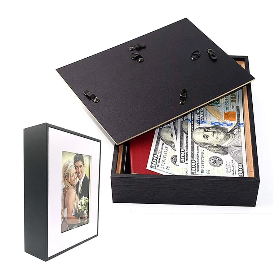 Hide Safe Private Saving Frame Photo Frame Fake View Secret Stash Container Hide Storage File Of Important Objects Save Money