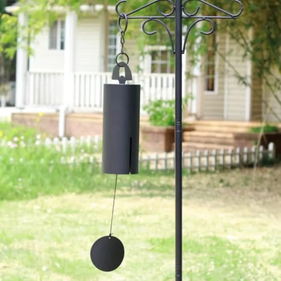 Wind Chimes for Outside Deep Tone Heroic Windbell Deep Resonance Serenity Bell Outdoor Decor for PatioYard Porch Garden