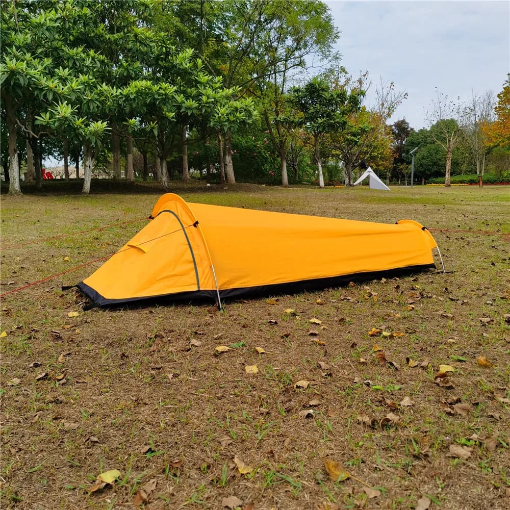 Hidden River Portable Camping Tent with Aluminum Pole, Ultra Light Outdoor Equipment, Waterproof Pelo Sack for Camping and Mountaineering