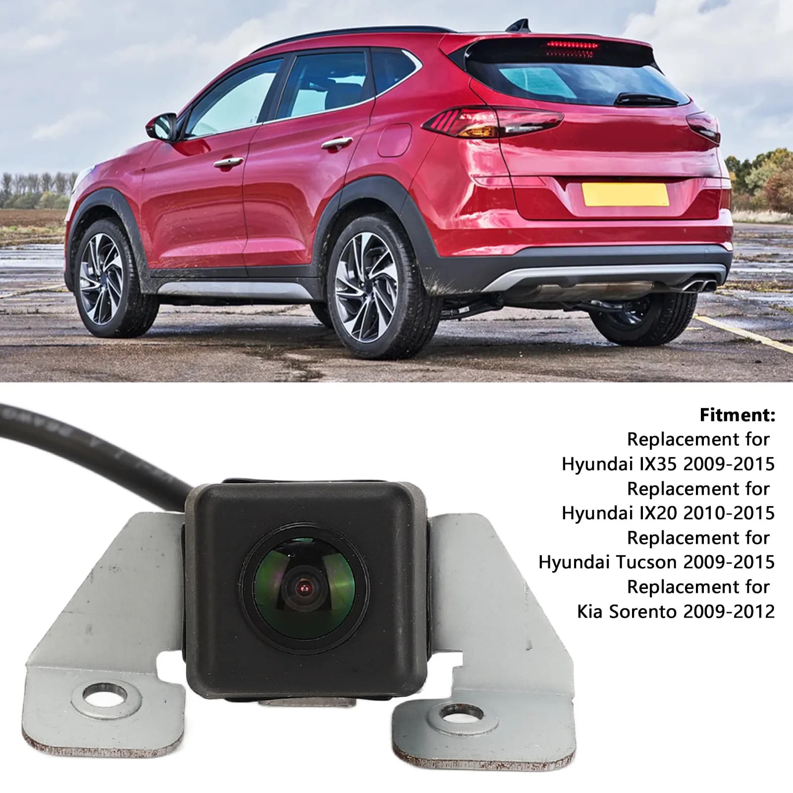 95790 2S012 Telecamera di parcheggio per retromarcia per auto IP68 Impermeabile 95790 2S012 Sostituzione per IX35 2009‐2015 Telecamera per retromarcia per auto