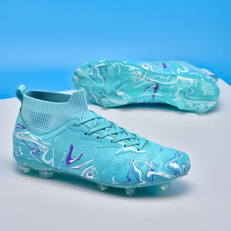 Scarpe sportive alla moda da uomo, scarpe da calcio, traspiranti e leggere, scarpe da calcio con tacchetti per tutte le stagioni, taglie grandi