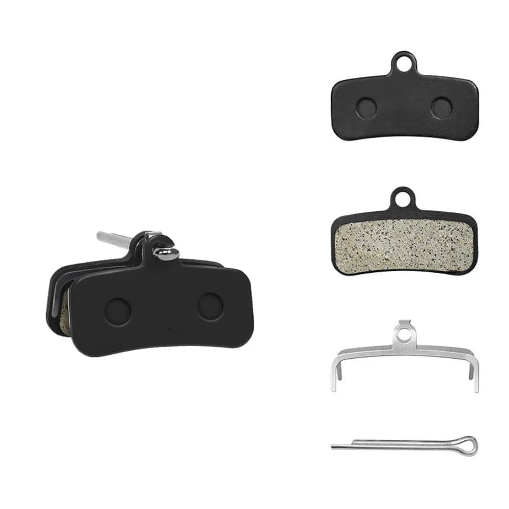 2 paia di pastiglie per freni a disco idraulici semi-metalliche per bicicletta MTB, per SHIMANO N03A H03A D03S Saint BR-M810 XTR-M9120