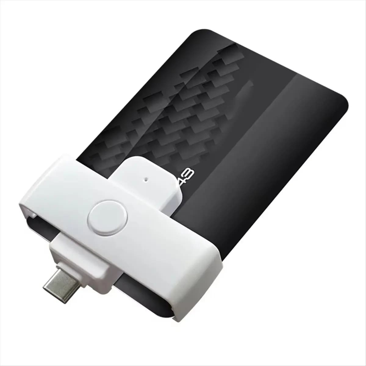 L72A B-est ACR39U- Pocketmate II Smart Card Reader (Type-C) for and PIV Cards,SLE4442 SLE4428 AT24C64 Memory Cards