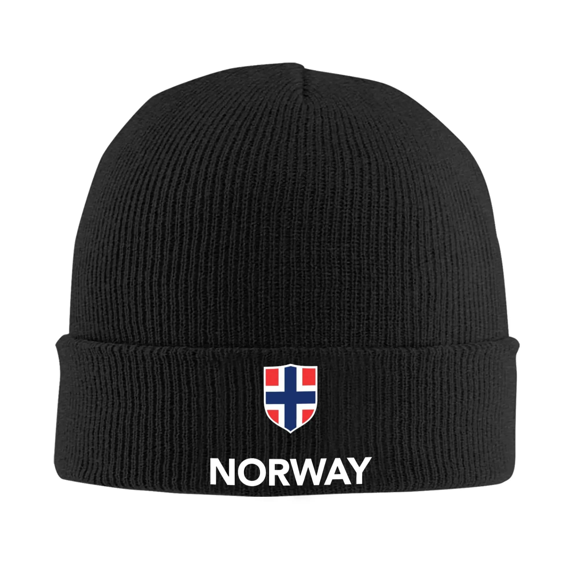 Hats with Norwegian flag, knitted hip hop hats for men and women, warm winter hats, caps.