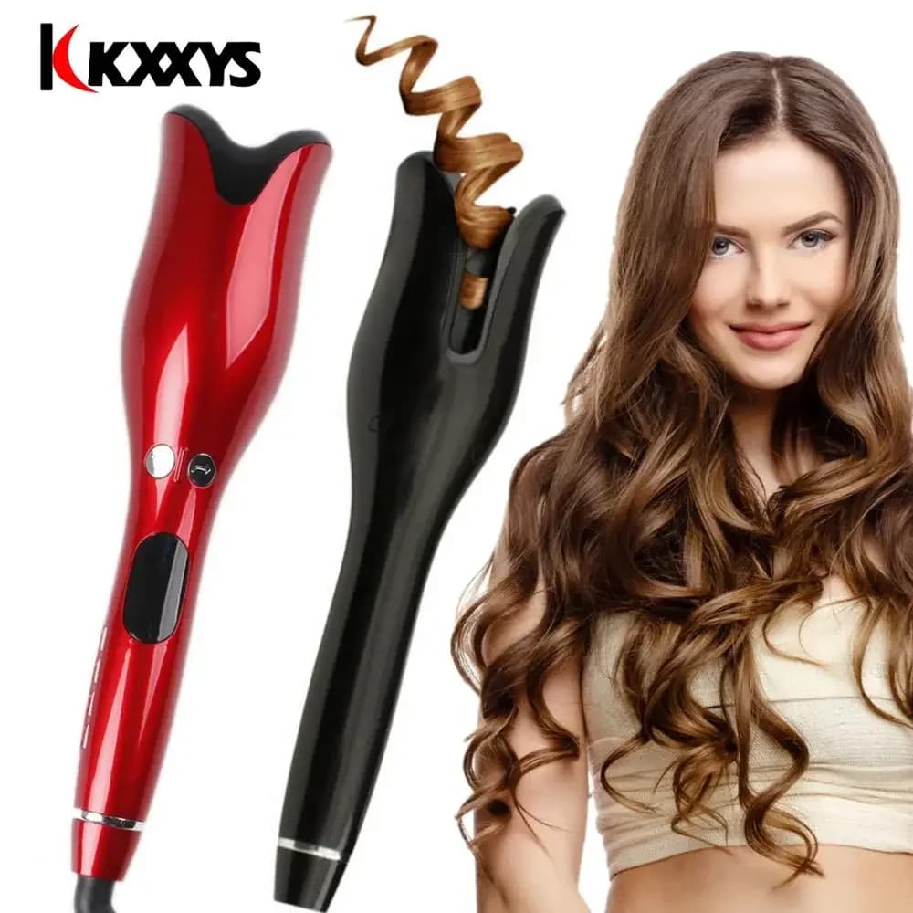 1 inch automatic ticketing LCD display with hair curling and hair curling