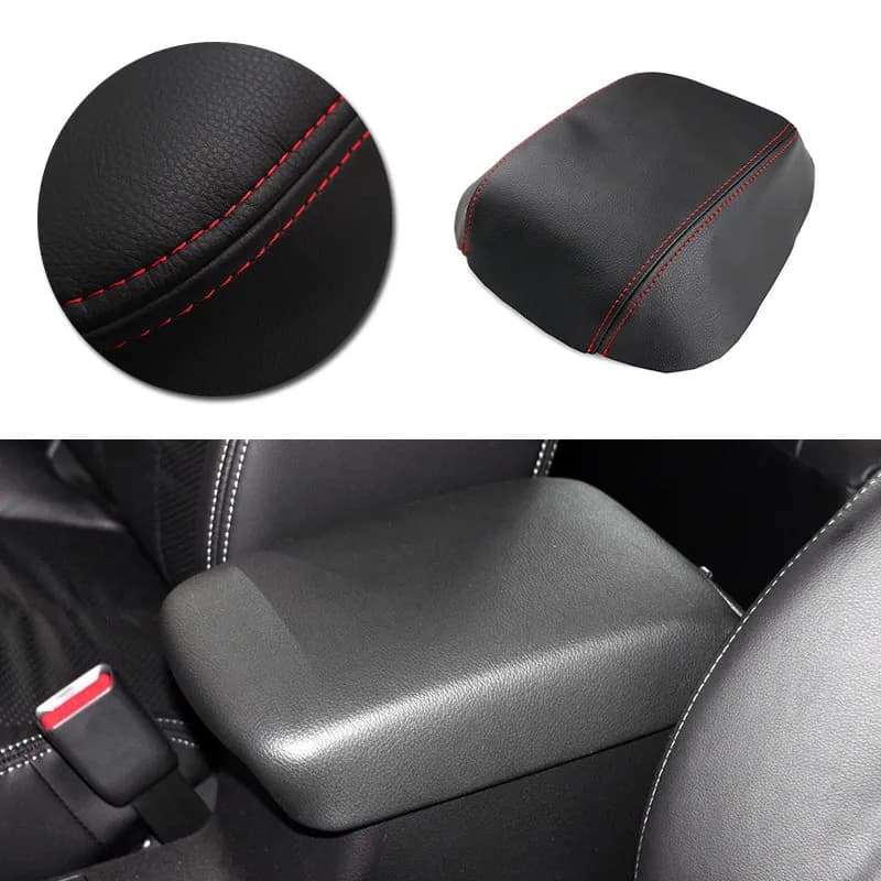 Accessori auto In Pelle Microfibra Console Centrale Coperchio Bracciolo Box Copertura Trim Per Nissan X-Trail Rogue 2009 2010 2011 2012 2013