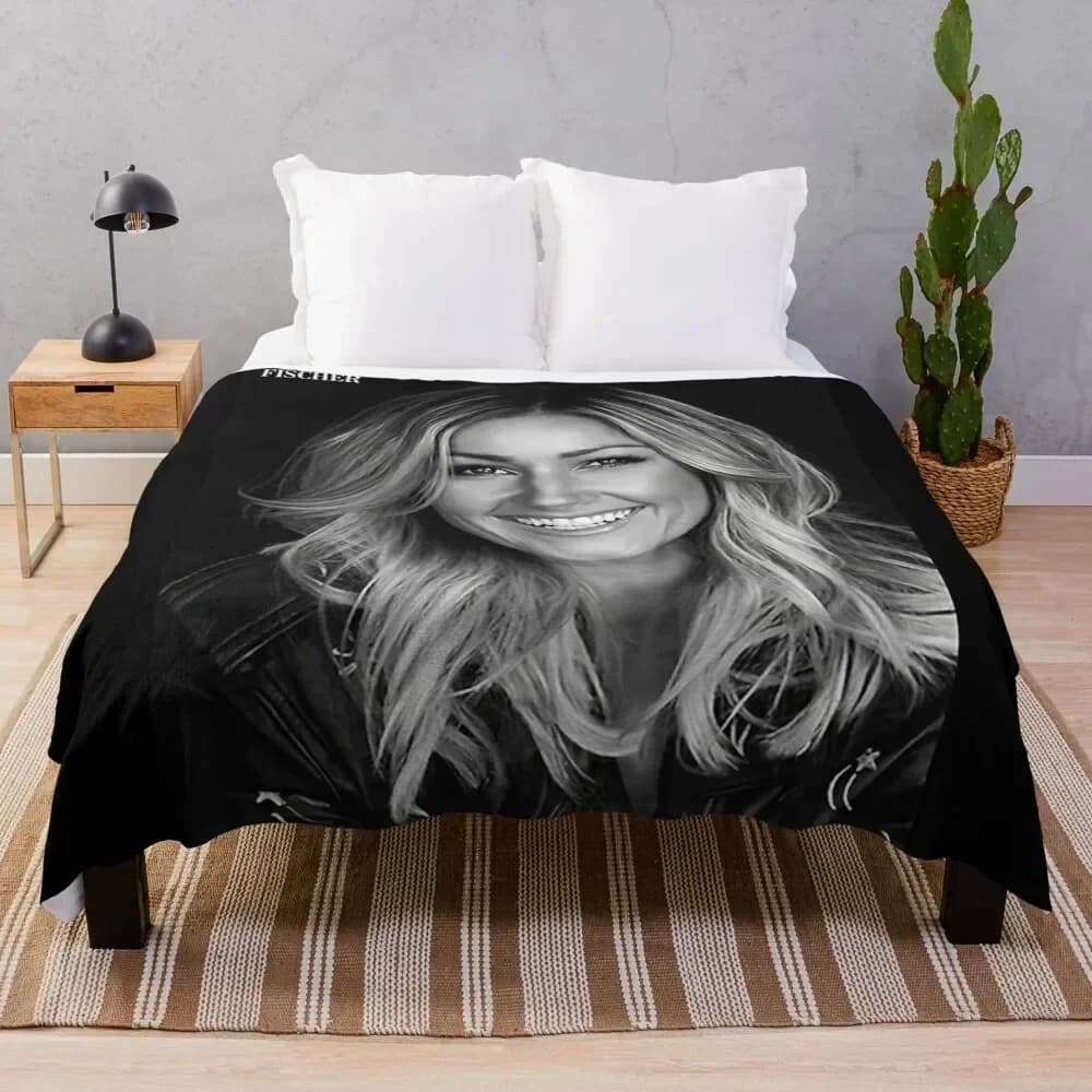 Shooting blanket Helene fischer Scottish sleeping bag cover in soft vintage baby plush