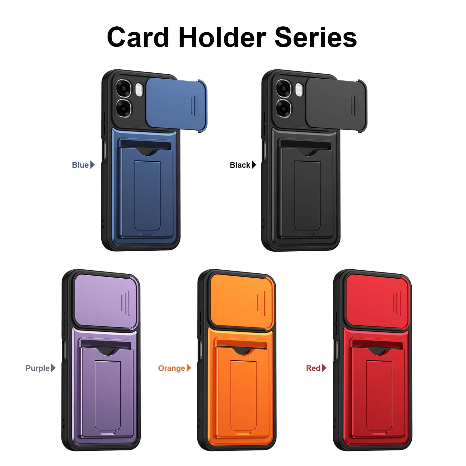 For OPPO A6 Case Oppo A6X Cover OPPO A6s A6K A6 X 5G 4G A6 Pro F31 4G 5G Card Slot Wallet Matte Skin Case bracket Silicone Cover