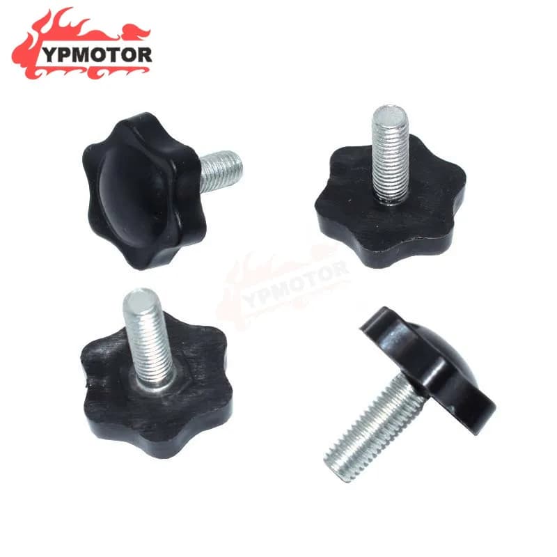 Kit di 4 bulloni di fissaggio antifurto per borse laterali e valigie, compatibile con Harley Touring 1994-2013
