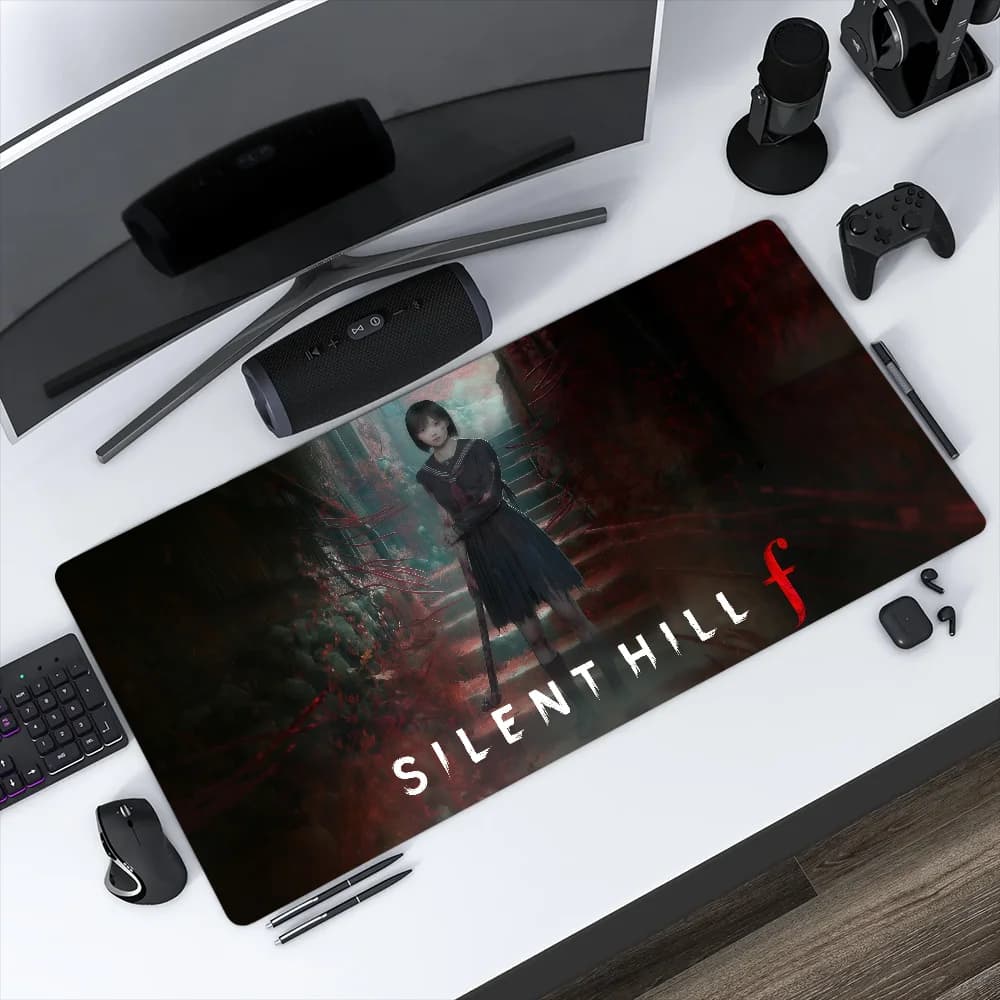 F Mouse Pad Non-slip Lockedge Thriller Office Student Gaming Thickened Large Game S-Silent Writing Hill Cushion MousePad