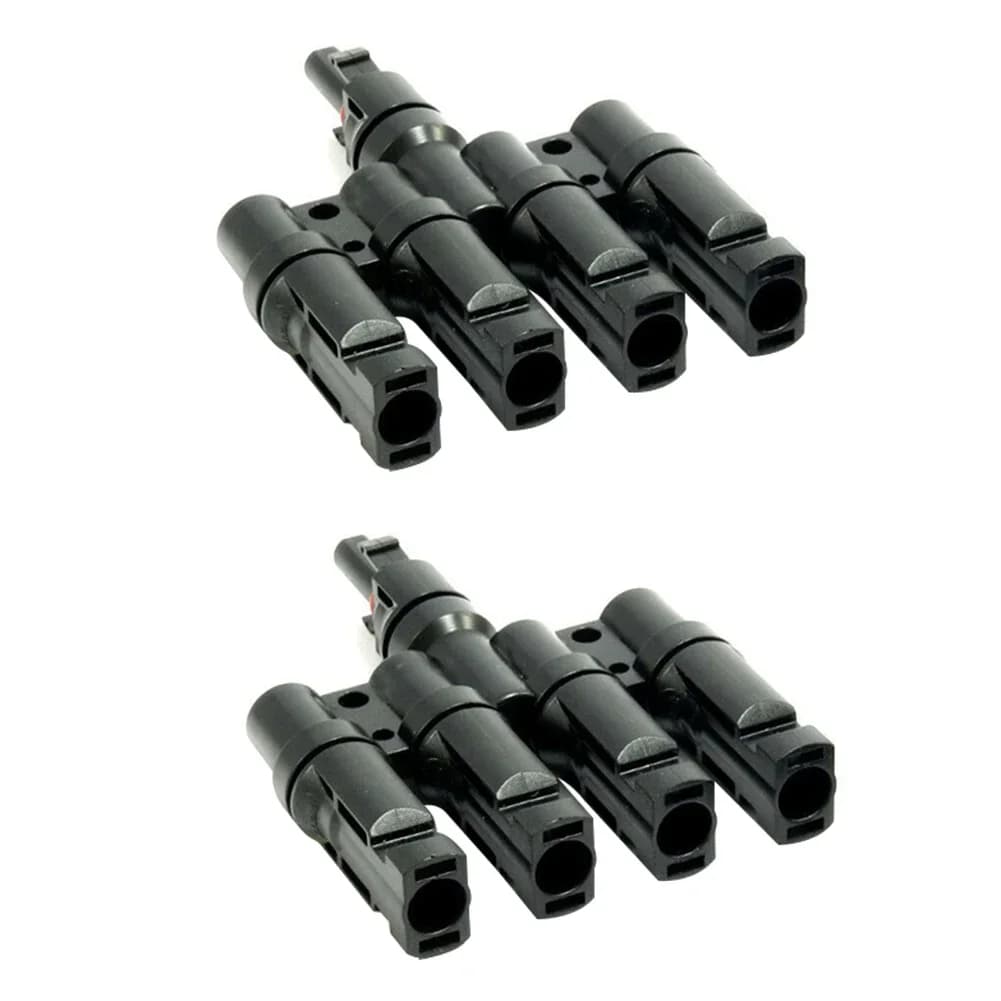 Cavo per Pannello Solare ad Alte Prestazioni con Connettore a T 4 in 1 e Portafusibile per un Flusso Energetico Efficiente