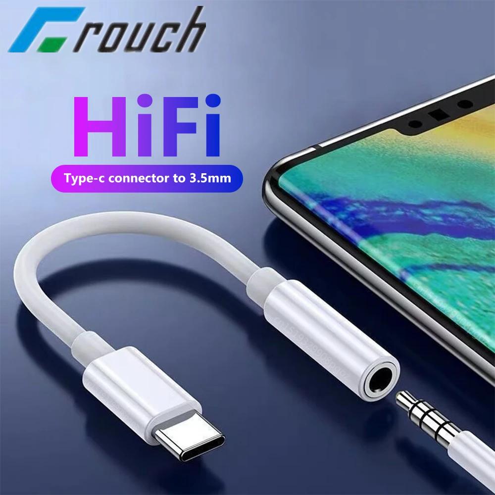 USB jack cable type C 3.5 mm for iPhone 15 Pro Max Android DAC Music call line control 3.5 mm USB C headset adapter