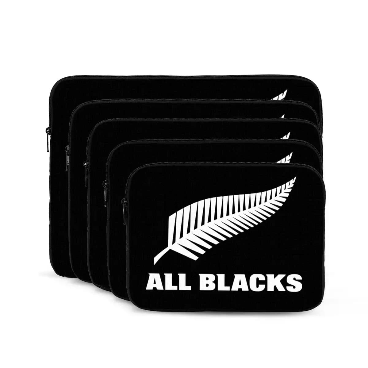 All Blacks Cappello da rugby Borsa per laptop per notebook autunno inverno 10 12 13 15 17 pollici Custodia per notebook Custodia antiurto per tablet