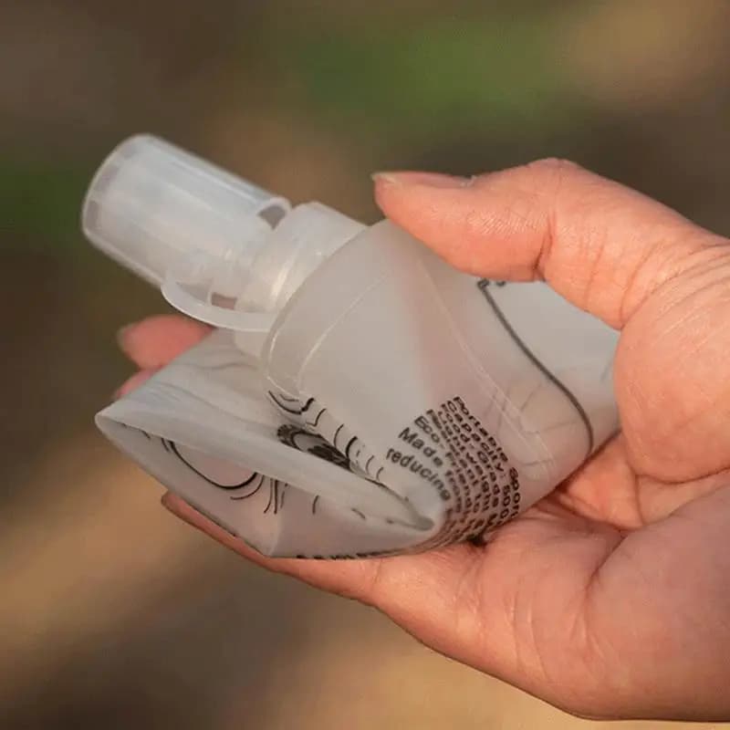 Soft Bottle Foldable Soft Running Bottles Silicone Moisturizing Pack Portable Baractol for Outdoor Sport for Travel Hiking Camping Gym