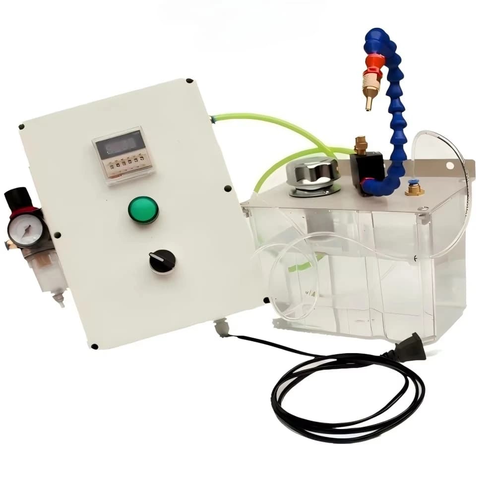 Sistema automatico di miscelazione del liquido di raffreddamento CNC con filtro dell'aria, scatola di controllo, serbatoio dell'acqua e spruzzatore di nebbia, ugello di spruzzo per tubo di raffreddamento