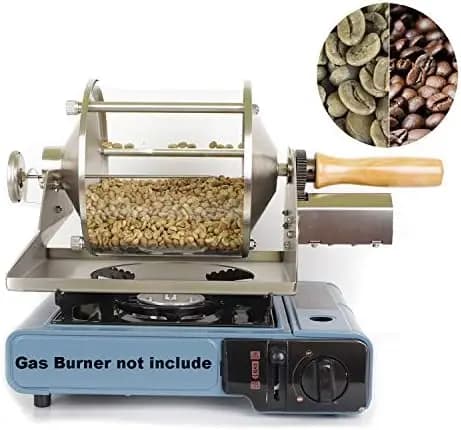 Macchina per Tostare il Caffè - Bruciatore a Gas per Uso Domestico, Tostatrice per Chicchi e Arachidi