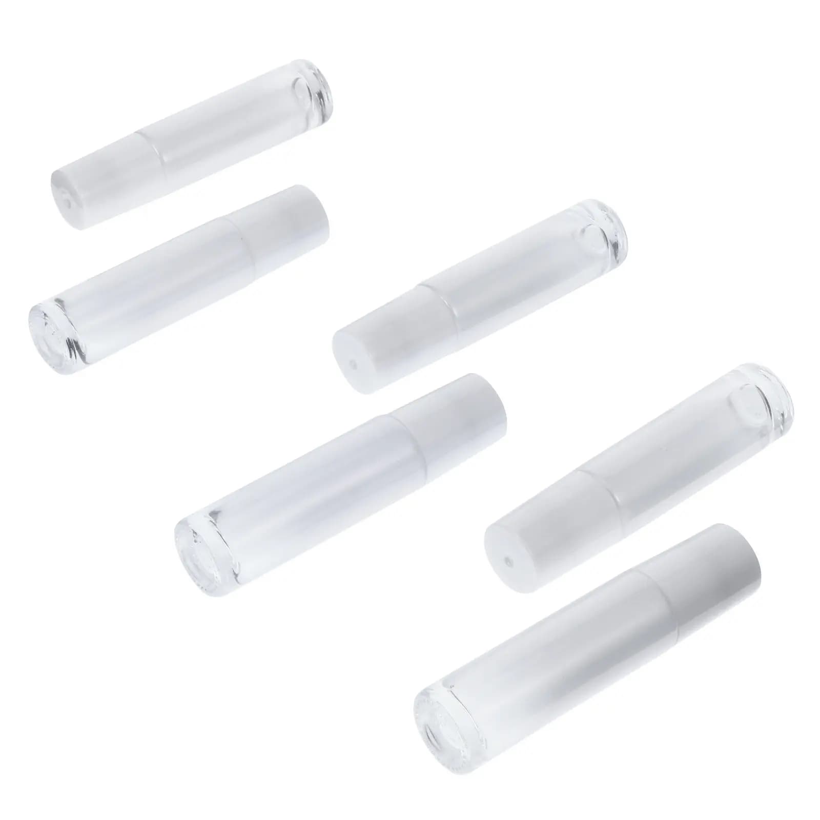 6 flaconi roll-on per oli essenziali da 10 ml, in vetro spesso, per viaggi, uso quotidiano, aromaterapia e conservazione di profumi.