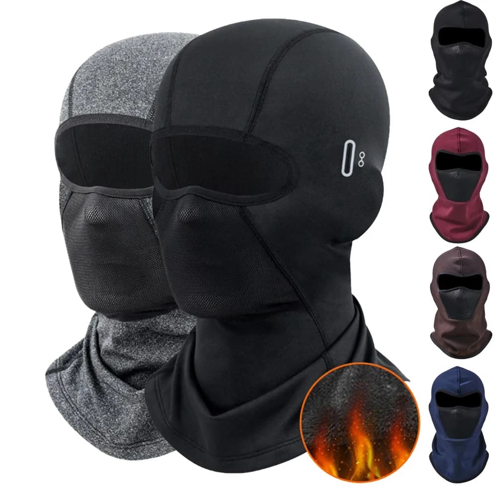 Balaclava Termica Invernale in Offerta, Maschera Integrale, Sciarpa Calda in Pile per Ciclismo, Moto, Sci, Pesca, Caccia