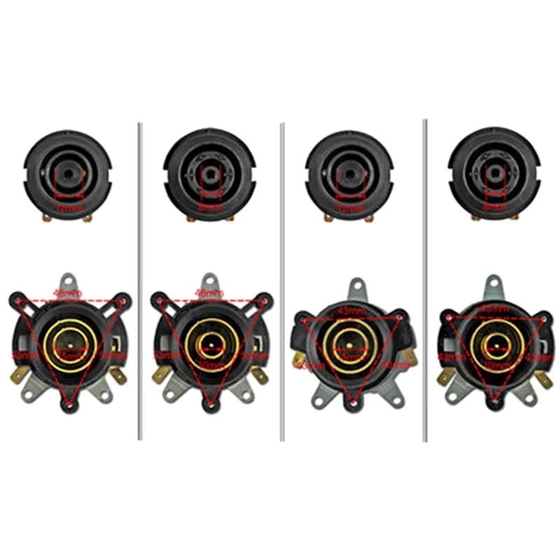 1 set of accessories for electric kettle coupler high quality electric kettle connection socket for control of the upper and lower base temperature