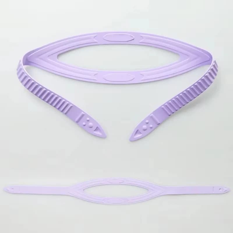 Silicone sports bracelet 2 pieces for diving glasses - Durable, non-slip, various colors, for underwater mask Snorkeling and apnea