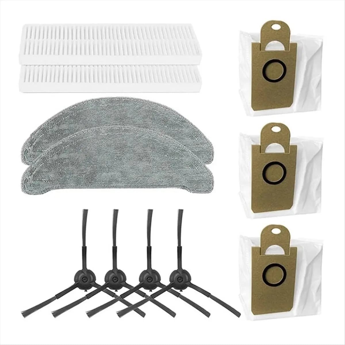 M08K Accessorio per aspirapolvere robot Spazzola per tamburo Spazzola laterale Filtro Mop Pad per IMOU RV-L11-A